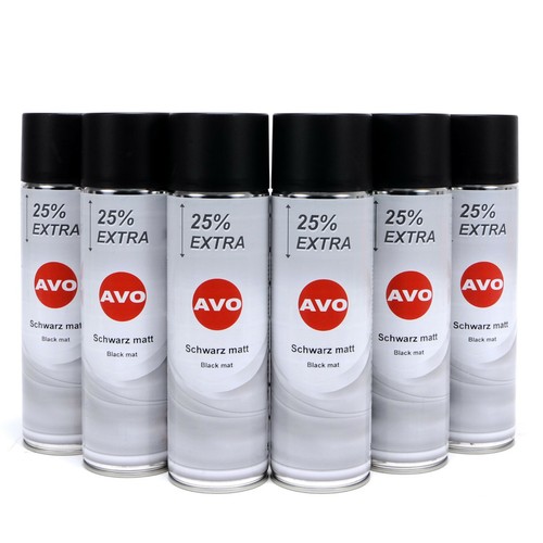 Avo schwarz matt rallyschwarz - schwarz,