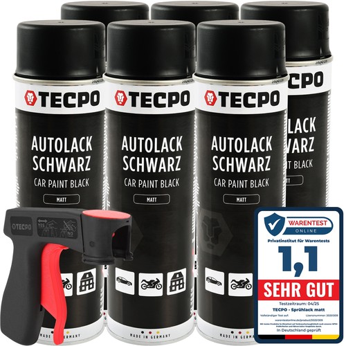 Lackspray schwarz matt 500 - lackspray,