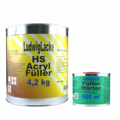 Set acryl füller grau - ,