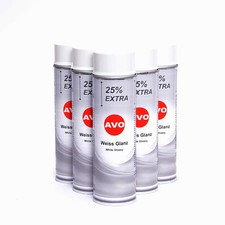 weiss glänzend Lackspray