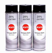 Lackspray schwarz glänzend