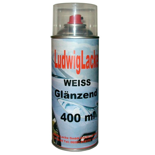 Weiß glänzend spraydose - weiß, 1