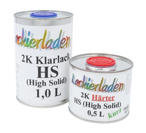 Set klarlack 1 inkl - 2k,