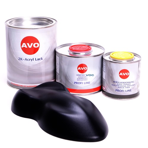 1liter avo autolack ral - avo, 2k