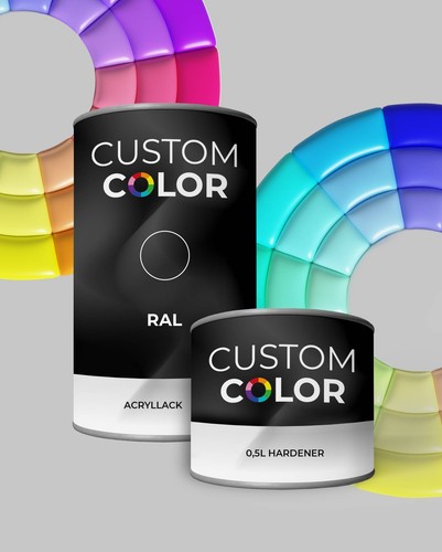 Custom color autolack matt - 2k,