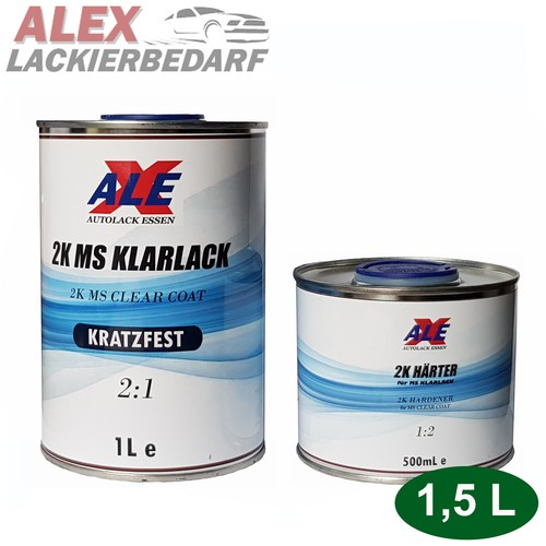 Klarlack 2k acryl - 1,5l,